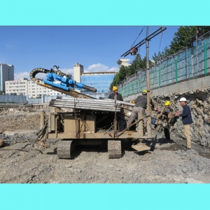 full hydraulic top drive anchoring drilling rig