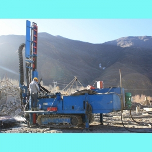 full hydraulic top drive anchoring drilling rig