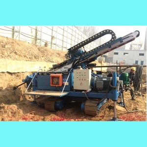 full hydraulic crawler type anchoring drill rig