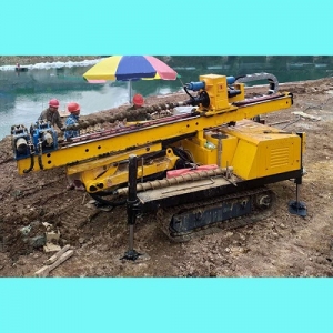 full hydraulic crawler type anchoring drill rig