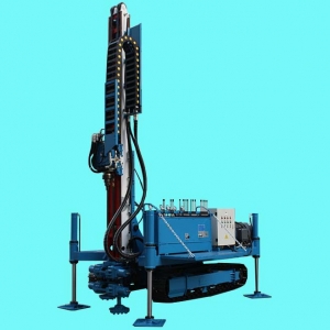 full hydraulic crawler type anchoring drill rig