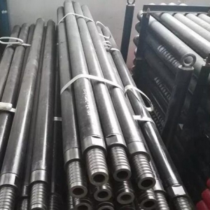 Anchoring drill rod