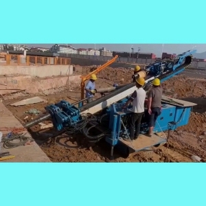 full hydraulic top drive anchoring drilling rig