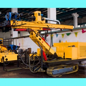 full hydraulic crawler type anchoring drill rig