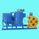 Mixer grout plant