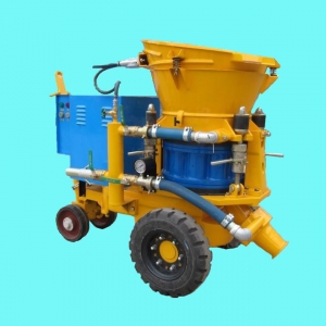 medium-sized dry type shotcrete machine