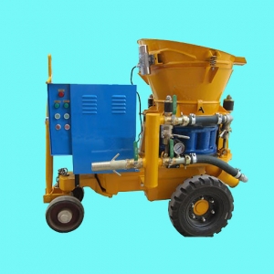 medium-sized dry type shotcrete machine