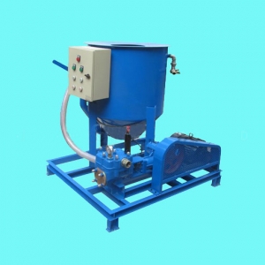 Grout mixer pump
