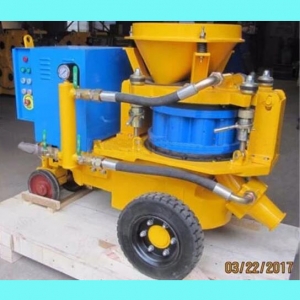 medium-sized dry type shotcrete machine